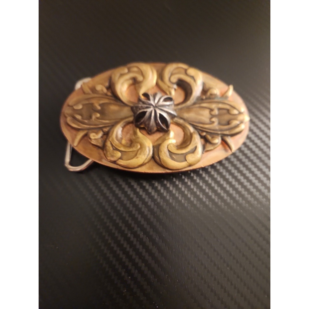 Rare Vintage King Baby Studios Brass Belt Buckle From 2006 203 grams